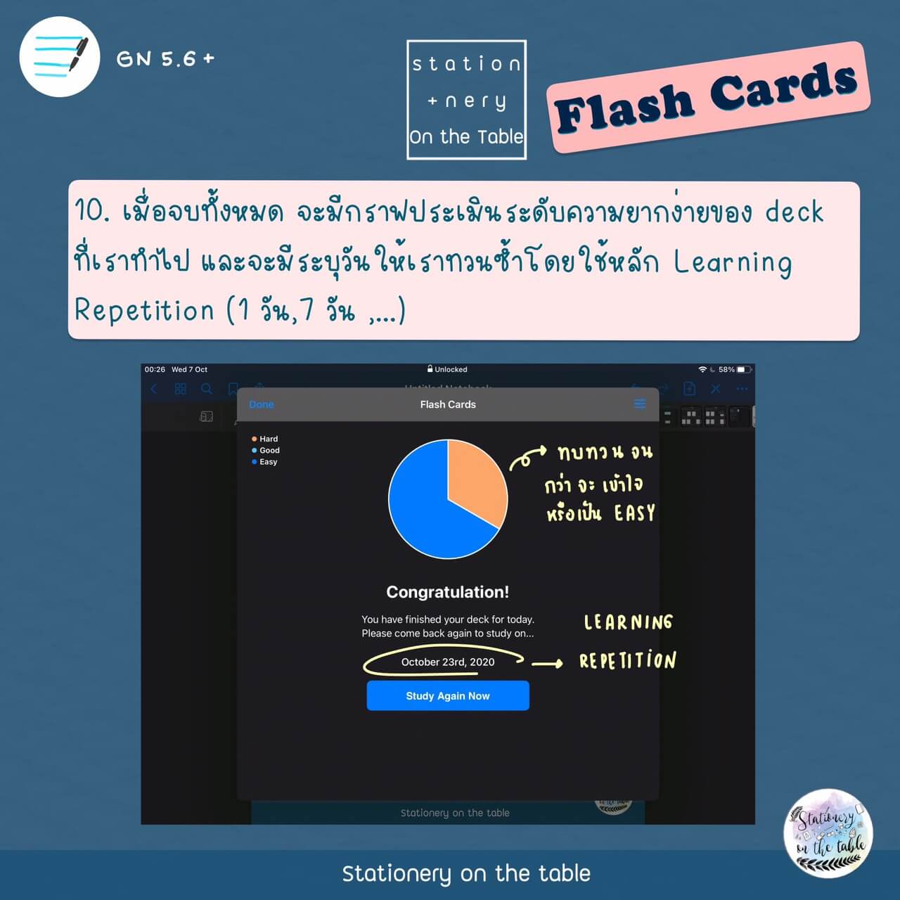 goodnotes flash cards